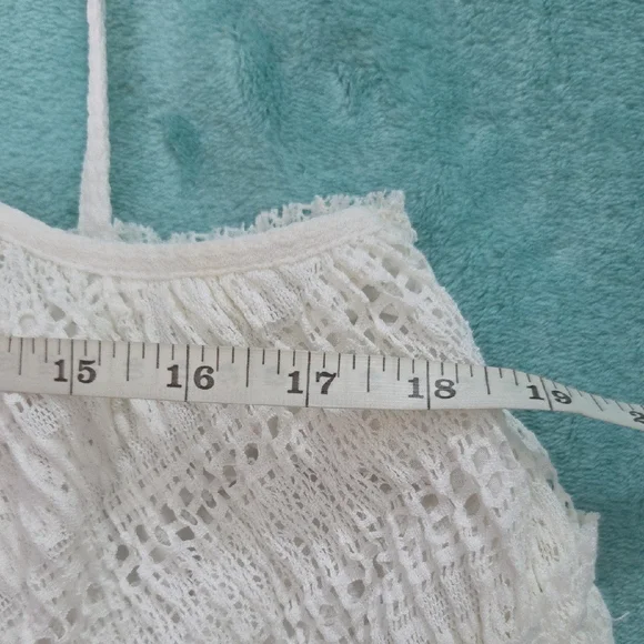 ZARA, Oyster White Sleeveless Dress - Picture 10 of 11